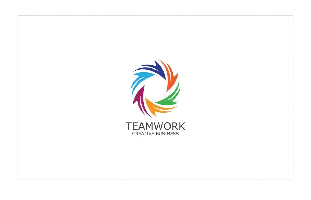 team work creative business logo